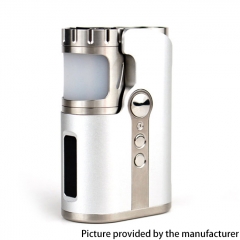 (Ships from Bonded Warehouse)Authentic BP MODS Tomahawk SBS Squonker 18650 Mod 8ml - Silver