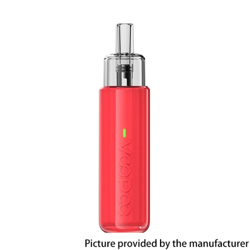 (Ships from Bonded Warehouse)Authentic VOOPOO Doric Q 800mAh Vape Kit 2ml - Begonia Red