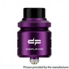 (Ships from Bonded Warehouse)Authentic Digiflavor Drop RDA V2 24mm with BF Pin - Violet