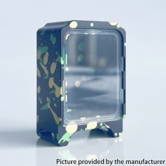 Standard Camo Style Boro Tank for SXK BB Billet AIO Box Mod Kit - Green