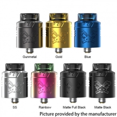 (Ships from Bonded Warehouse)Authentic Hellvape Dead Rabbit Solo 22mm RDA - Gold
