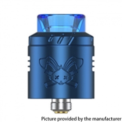 (Ships from Bonded Warehouse)Authentic Hellvape Dead Rabbit Solo 22mm RDA - Blue