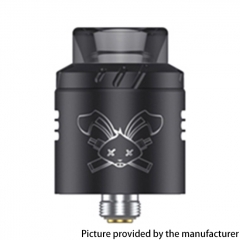 (Ships from Bonded Warehouse)Authentic Hellvape Dead Rabbit Solo 22mm RDA - Matte Black
