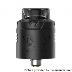 (Ships from Bonded Warehouse)Authentic Hellvape Dead Rabbit Solo 22mm RDA - Matte Full Black