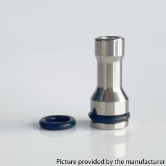 Mission XV Style Titanium RDL 510 Drip Tip - Silver