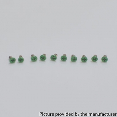Authentic MK MODS Replacement Screws for Pulse V2 Aio Kit 10PCS - Green