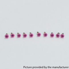 Authentic MK MODS Replacement Screws for Pulse V2 Aio Kit 10PCS - Pink