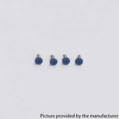 Authentic MK MODS Replacement Screws for Raga Aio Kit 4PCS - Blue