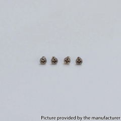 Authentic MK MODS Replacement Screws for Pulse V2 Aio Kit 10PCS - Sliver