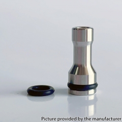 Mission XV Style Stainless Steel RDL 510 Drip Tip - Sliver