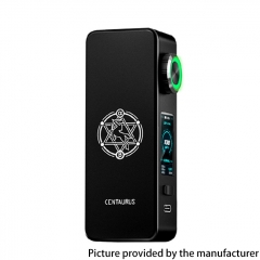 (Ships from Bonded Warehouse)Authentic Lost Vape Centaurus M100 18650 Box Mod - Knight Black