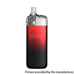 (Ships from Bonded Warehouse)Authentic SMOK Tech247 1800mAh Vape Kit 4ml Standard Version - Red Black
