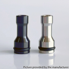 Mission XV Style Stainless Steel RDL 510 Drip Tip - Silver