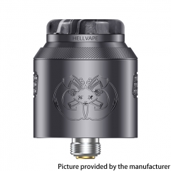 (Ships from Bonded Warehouse)Authentic Hellvape Drop Dead 2 24mm RDA - Gunmetal