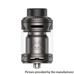 (Ships from Bonded Warehouse)Authentic Hellvape Fat Rabbit 2 RTA 4ml 6.5ml - Gunmetal