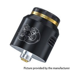 (Ships from Bonded Warehouse)Authentic Hellvape Drop Dead 2 24mm RDA - Matte Black