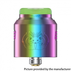 (Ships from Bonded Warehouse)Authentic Hellvape Drop Dead 2 24mm RDA - Rainbow