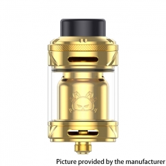 (Ships from Bonded Warehouse)Authentic Hellvape Fat Rabbit 2 RTA 4ml 6.5ml - Gold