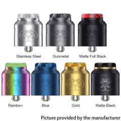 (Ships from Bonded Warehouse)Authentic Hellvape Drop Dead 2 24mm RDA - Matte Black