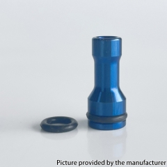 Mission XV Style Stainless Steel RDL 510 Drip Tip - Blue
