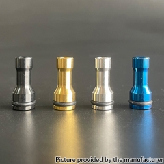Mission XV Style Stainless Steel RDL 510 Drip Tip - Blue