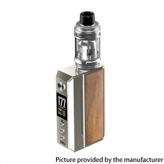 (Ships from Bonded Warehouse)Authentic VOOPOO Drag 4 18650 Mod Kit 4ml 5.5ml - Pale Gold+Walnut