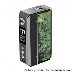 (Ships from Bonded Warehouse)Authentic VOOPOO Drag 4 18650 Box Mod - Gunmetal+Forest Green