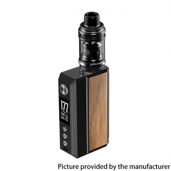 (Ships from Bonded Warehouse)Authentic VOOPOO Drag 4 18650 Mod Kit 4ml 5.5ml - Black Walnut