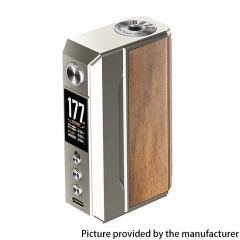 (Ships from Bonded Warehouse)Authentic VOOPOO Drag 4 18650 Box Mod - Pale Gold Walnut