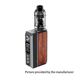(Ships from Bonded Warehouse)Authentic VOOPOO Drag 4 18650 Mod Kit 4ml 5.5ml - Gunmetal+Rosewood