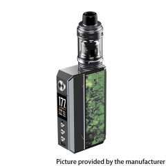 (Ships from Bonded Warehouse)Authentic VOOPOO Drag 4 18650 Mod Kit 4ml 5.5ml - Gunmetal+Forest Green