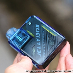 (Ships from Bonded Warehouse)Authentic Rincoe Jellybox Nano II 2 900mAh Vape Kit 2.8ml - Blue Clear