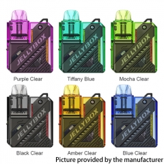 (Ships from Bonded Warehouse)Authentic Rincoe Jellybox Nano II 2 900mAh Vape Kit 2.8ml - Blue Clear
