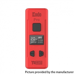 (Ships from Bonded Warehouse)Authentic Yocan Kodo Pro 510 Battery - Red