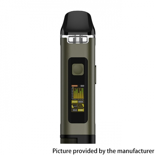 (Ships from Bonded Warehouse)Authentic Uwell Crown D Pod 1100mAh Mod Kit 3ml - Green