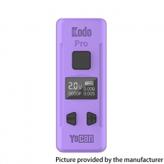 (Ships from Bonded Warehouse)Authentic Yocan Kodo Pro 510 Battery - Purple