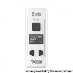 (Ships from Bonded Warehouse)Authentic Yocan Kodo Pro 510 Battery - White