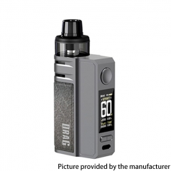 (Ships from Bonded Warehouse)Authentic VOOPOO Drag E60 2550mAh Mod Kit 4.5ml Standard Edition - Gray