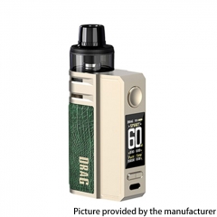 (Ships from Bonded Warehouse)Authentic VOOPOO Drag E60 2550mAh Mod Kit 4.5ml Standard Edition - Golden