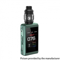(Ships from Bonded Warehouse)Authentic GeekVape T200 Aegis Touch 200W 18650 Box Mod Kit 5.5ml - Blackish Green