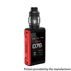 (Ships from Bonded Warehouse)Authentic GeekVape T200 Aegis Touch 200W 18650 Box Mod Kit 5.5ml - Claret Red