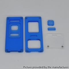 Authentic MK MODS Cover Panels V2 for Aspire RAGA AIO Mod Kit - Blue