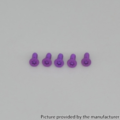 Authentic MK MODS Titanium Screws for Dotaio Kit 5PCS - Magenta