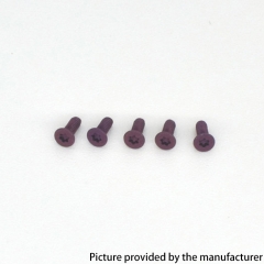 Authentic MK MODS Titanium Screws for Dotaio Kit 5PCS - Purple