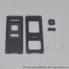 Authentic MK MODS Cover Panels V2 for Aspire RAGA AIO Mod Kit - Black