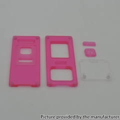Authentic MK MODS Cover Panels V2 for Aspire RAGA AIO Mod Kit - Pink