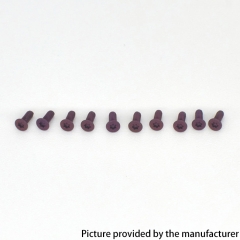 Authentic MK MODS Titanium Screws for Pulse V2 Aio Kit 10PCS - Purple