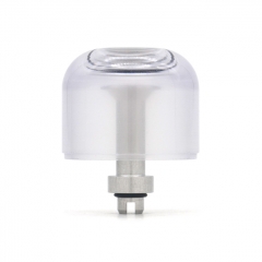 ULTON PCTG Crystal Hood Cap for Fev dD Chopping RTA 32.5mm - Transparent