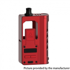 Authentic ThunderHead Creations THC Blaze AIO 18650 Mod Kit - Red