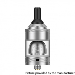 (Ships from Bonded Warehouse)Authentic Innokin Ares Finale RTA Tank 4.5ml - Celestial Silver